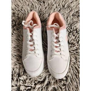 SwissBrand Drew White Blush Womens Pickleball Shoes Size 11